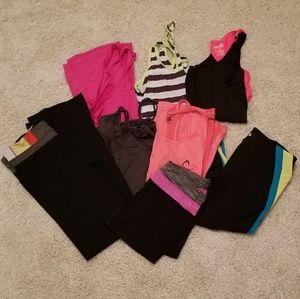 Work out clothes package